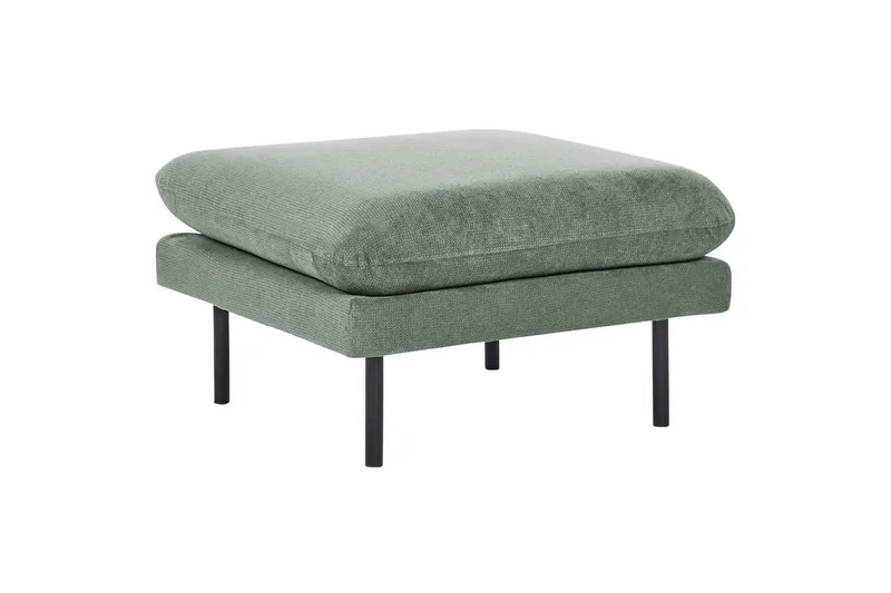 Fotpall Vinterbro Grön/Svart, Polyester, Grön/Svart, Polyester