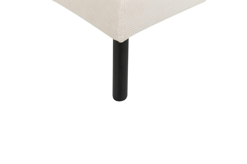 Fotpall Vinterbro Ljusbeige/svart, Polyester - Ljusbeige/svart, Polyester - Möbler - Vardagsrum - Stolar & sittmöbler - Pallar - Fotpall