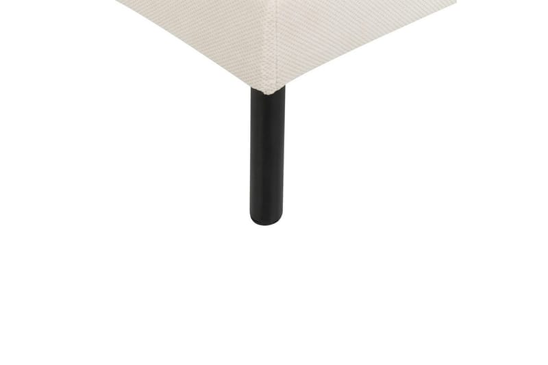 Fotpall Vinterbro Ljusbeige/svart, Polyester - Ljusbeige/svart, Polyester - Möbler - Vardagsrum - Stolar & sittmöbler - Pallar - Fotpall