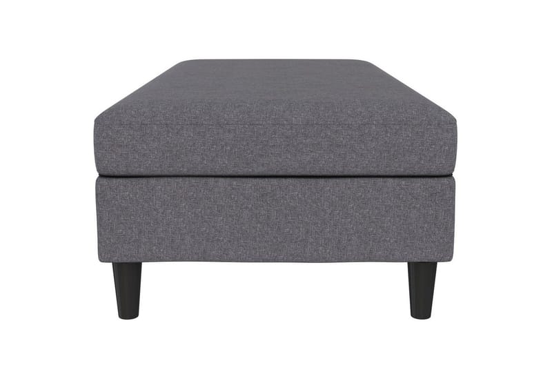 Fotpall/pall Hartford Grå, Linnetyg Utseende (100% Polyester - Grå, Linnetyg Utseende (100% Polyester - Möbler - Vardagsrum - Stolar & sittmöbler - Pallar - Fotpall