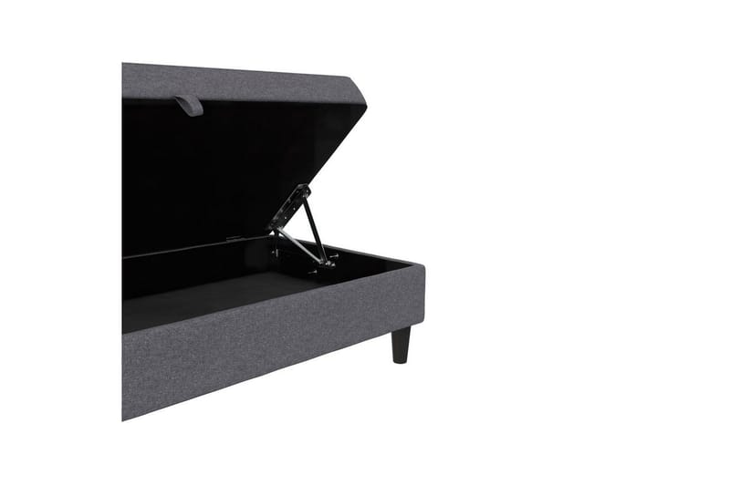 Fotpall/pall Hartford Grå, Linnetyg Utseende (100% Polyester - Grå, Linnetyg Utseende (100% Polyester - Möbler - Vardagsrum - Stolar & sittmöbler - Pallar - Fotpall