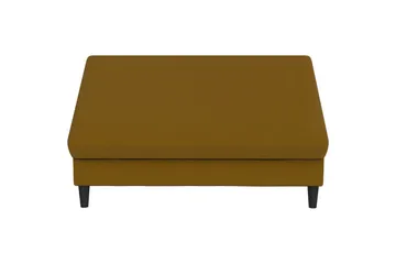Fotpall/pall Hartford Gul, Linnetyg Utseende (100% Polyester - Gul, Linnetyg Utseende (100% Polyester - Möbler - Vardagsrum - Stolar & sittmöbler - Pallar - Fotpall