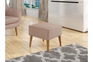 Gabi Fotpall 45 cm - Rosa - Möbler - Vardagsrum - Stolar & sittmöbler - Pallar - Fotpall