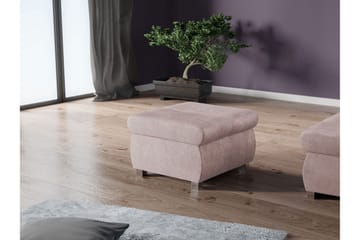 Gamal Fotpall 60 cm - Rosa - Möbler - Vardagsrum - Stolar & sittmöbler - Pallar - Fotpall