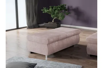 Gamal Fotpall 60 cm - Rosa - Möbler - Vardagsrum - Stolar & sittmöbler - Pallar - Fotpall