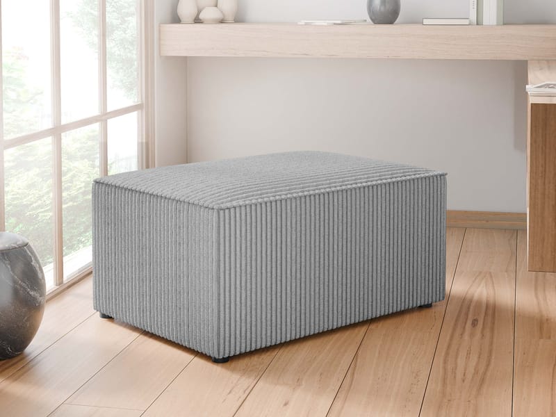 Hobson Fotpall 60 cm - Blå - Möbler - Vardagsrum - Stolar & sittmöbler - Pallar - Fotpall