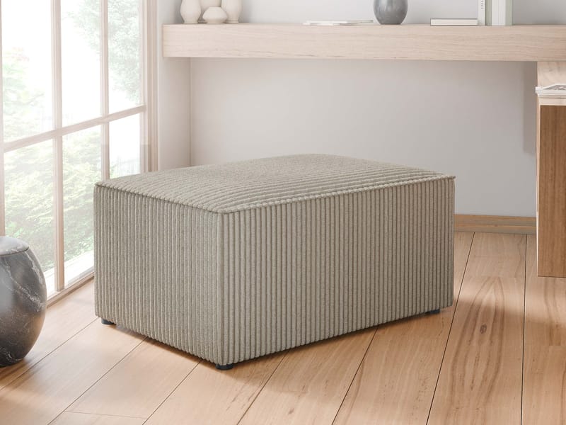 Hobson Fotpall 60 cm - Blå - Möbler - Vardagsrum - Stolar & sittmöbler - Pallar - Fotpall
