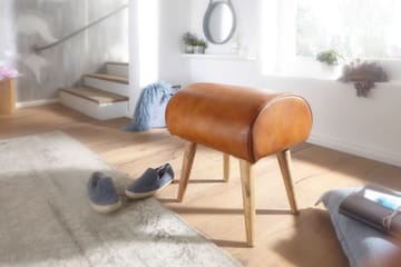 Hyzy Sittpall - Brun - Möbler - Vardagsrum - Stolar & sittmöbler - Pallar - Fotpall