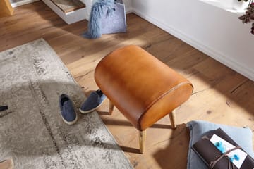 Hyzy Sittpall - Brun - Möbler - Vardagsrum - Stolar & sittmöbler - Pallar - Fotpall