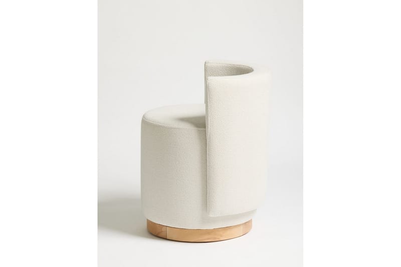 Kelran Fotpall 45 cm - Cream - Möbler - Vardagsrum - Stolar & sittmöbler - Pallar - Fotpall