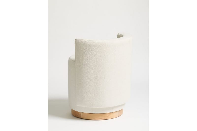 Kelran Fotpall 45 cm - Cream - Möbler - Vardagsrum - Stolar & sittmöbler - Pallar - Fotpall