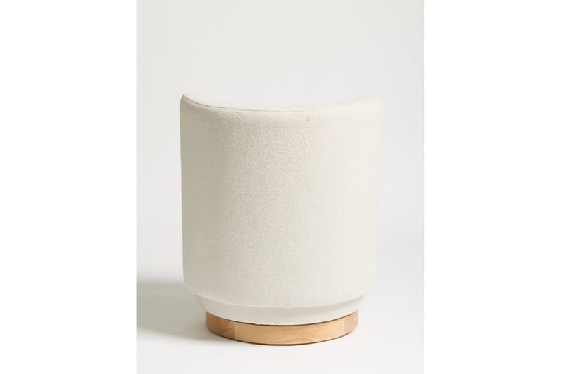 Kelran Fotpall 45 cm - Cream - Möbler - Vardagsrum - Stolar & sittmöbler - Pallar - Fotpall