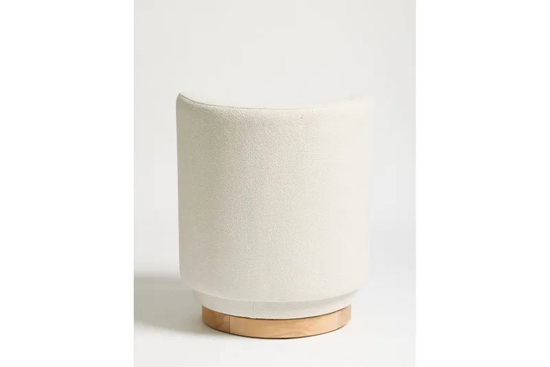 Kelran Fotpall 45 cm - Cream - Möbler - Vardagsrum - Stolar & sittmöbler - Pallar - Fotpall