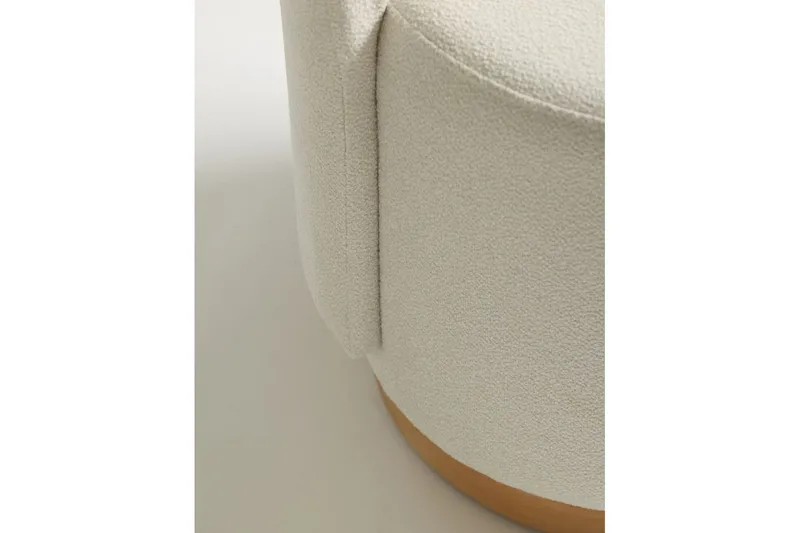 Kelran Fotpall 45 cm - Cream - Möbler - Vardagsrum - Stolar & sittmöbler - Sittpuff