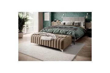 Laurece Fotpall 132 cm - Beige - Möbler - Vardagsrum - Stolar & sittmöbler - Pallar - Fotpall