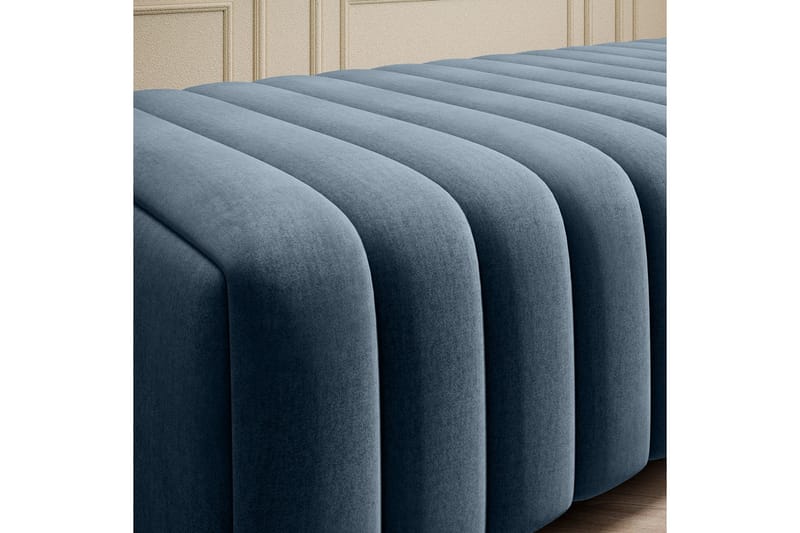 Laurece Fotpall 132 cm - Blå - Möbler - Vardagsrum - Stolar & sittmöbler - Pallar - Fotpall