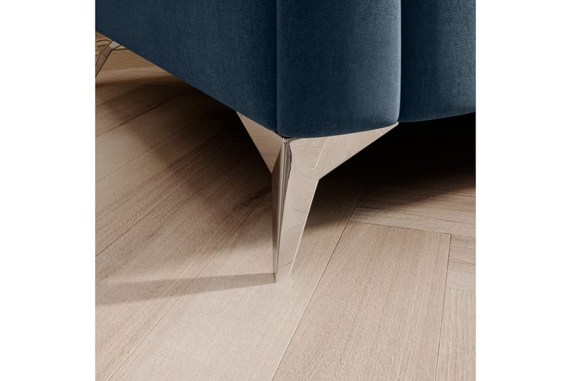 Laurece Fotpall 132 cm - Blå - Möbler - Vardagsrum - Stolar & sittmöbler - Pallar - Fotpall