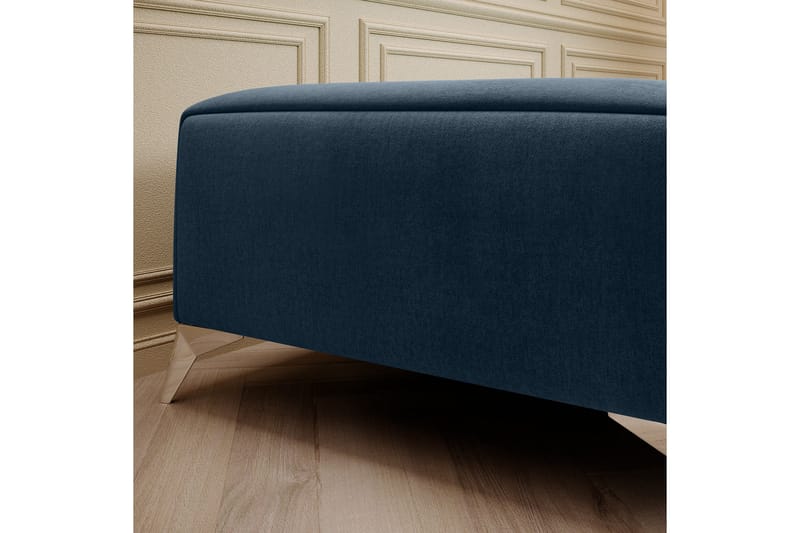 Laurece Fotpall 132 cm - Blå - Möbler - Vardagsrum - Stolar & sittmöbler - Pallar - Fotpall