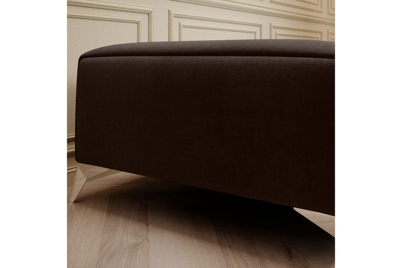 Laurece Fotpall 132 cm - Brun - Möbler - Vardagsrum - Stolar & sittmöbler - Pallar - Fotpall