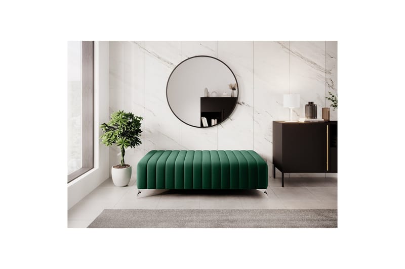 Laurece Fotpall 132 cm - Grön - Möbler - Vardagsrum - Stolar & sittmöbler - Pallar - Fotpall