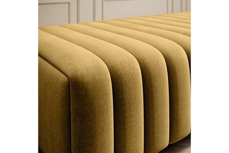 Laurece Fotpall 132 cm - Guld - Möbler - Vardagsrum - Stolar & sittmöbler - Pallar - Fotpall