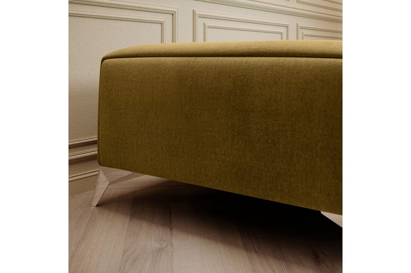 Laurece Fotpall 132 cm - Guld - Möbler - Vardagsrum - Stolar & sittmöbler - Pallar - Fotpall