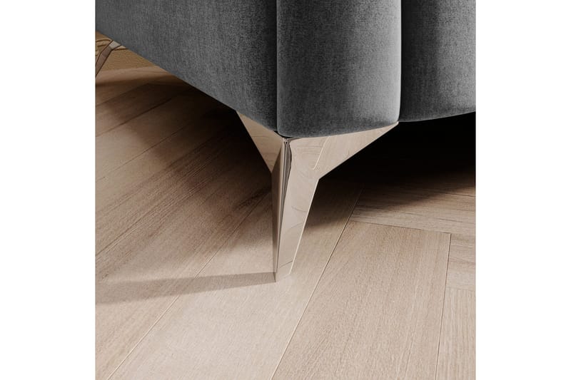 Laurece Fotpall 132 cm - Ljusgrå - Möbler - Vardagsrum - Stolar & sittmöbler - Pallar - Fotpall