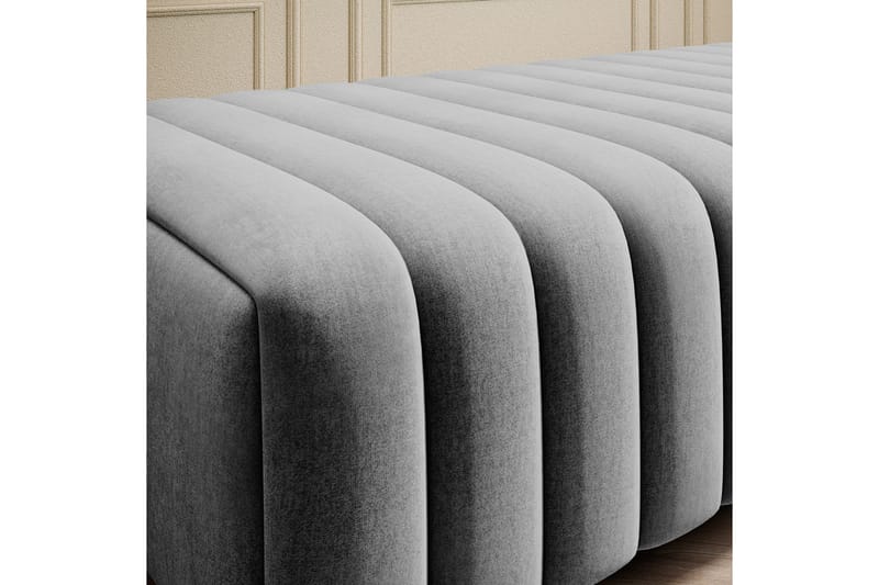 Laurece Fotpall 132 cm - Ljusgrå - Möbler - Vardagsrum - Stolar & sittmöbler - Pallar - Fotpall