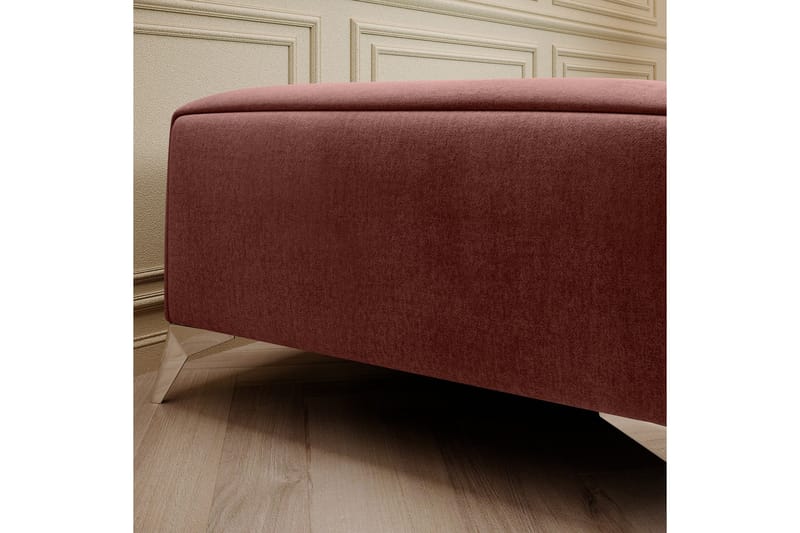 Laurece Fotpall 132 cm - Rosa - Möbler - Vardagsrum - Stolar & sittmöbler - Pallar - Fotpall