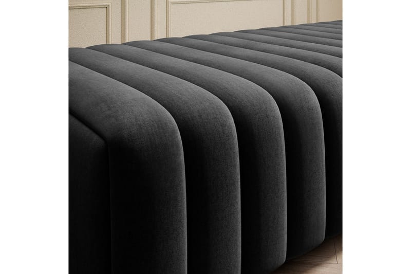 Laurece Fotpall 132 cm - Svart - Möbler - Vardagsrum - Stolar & sittmöbler - Pallar - Fotpall