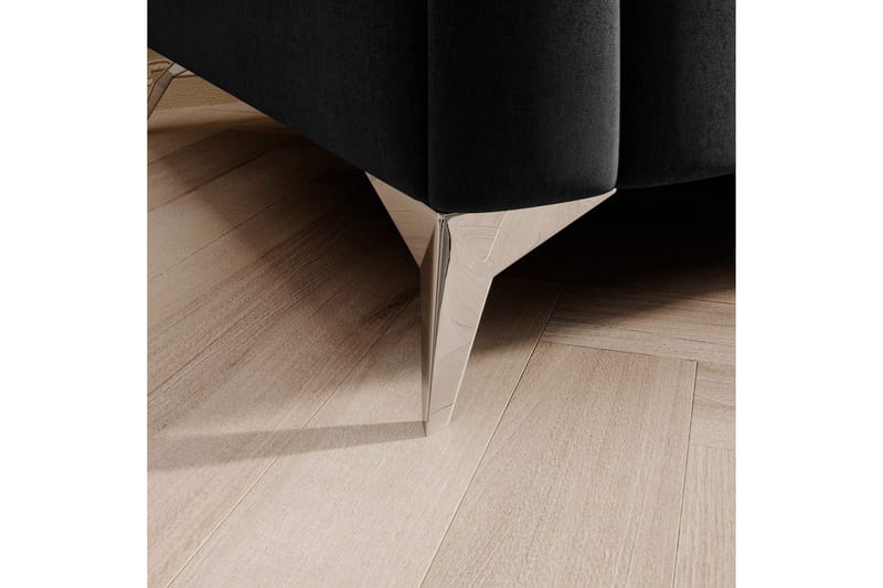 Laurece Fotpall 132 cm - Svart - Möbler - Vardagsrum - Stolar & sittmöbler - Pallar - Fotpall