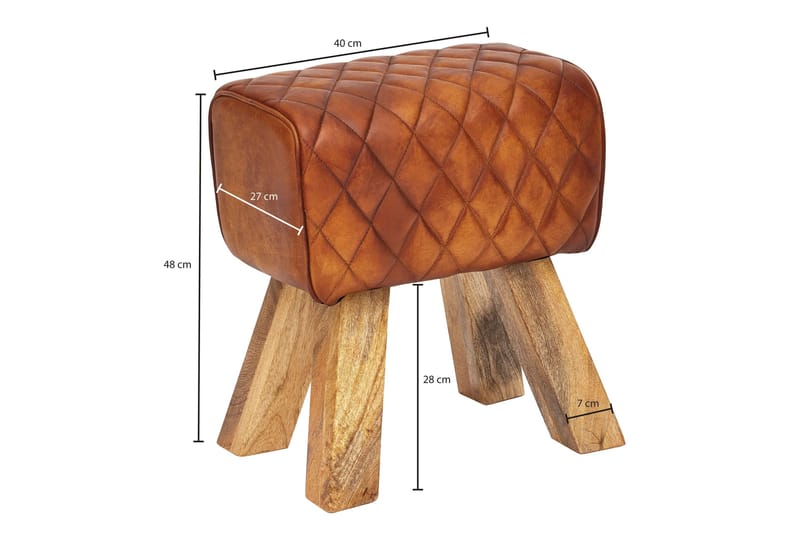 Lawrey Sittpall - Möbler - Vardagsrum - Stolar & sittmöbler - Pallar - Fotpall