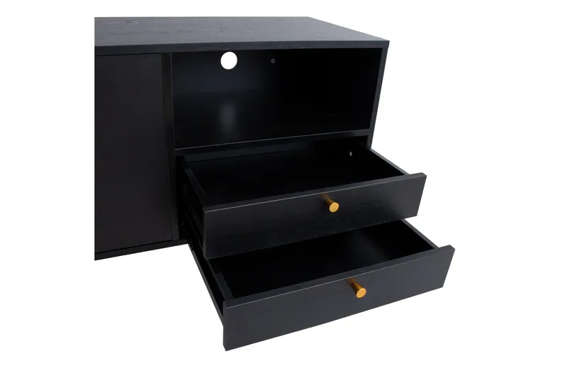 Luxemburg Byrö Svart/Koppar - Förvaring - Förvaringsmöbler - Skänkar & sideboards