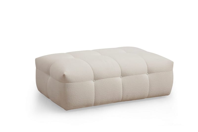 Octavian Fotpall 120 cm - Beige - Möbler - Vardagsrum - Stolar & sittmöbler - Pallar - Fotpall
