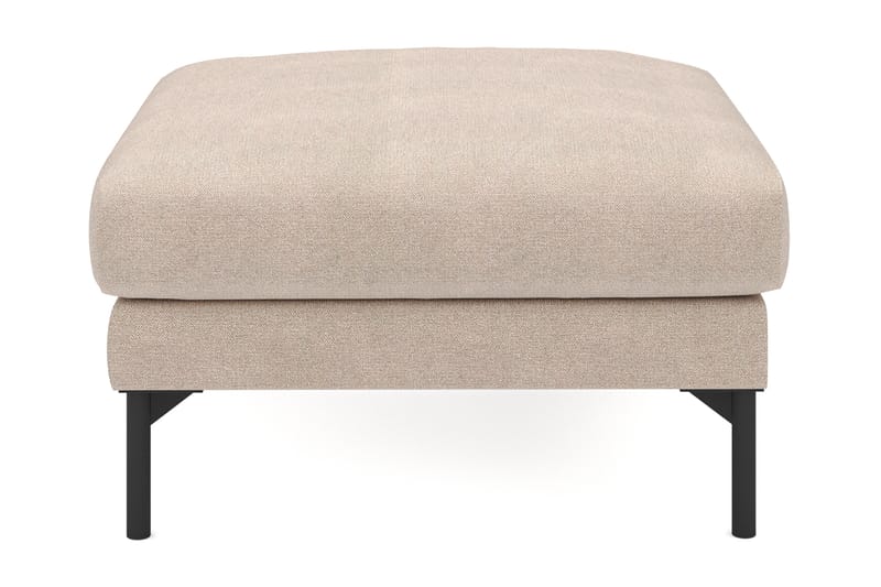 Menard Fotpall i Tyg - Beige - Möbler - Vardagsrum - Stolar & sittmöbler - Pallar - Fotpall