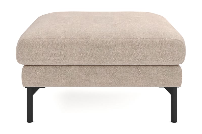 Menard Fotpall i Tyg - Beige - Möbler - Vardagsrum - Stolar & sittmöbler - Pallar - Fotpall