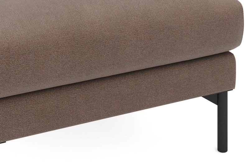 Menard Tyg Fotpall 87 cm Bred - Brun - Möbler - Vardagsrum - Stolar & sittmöbler - Pallar - Fotpall