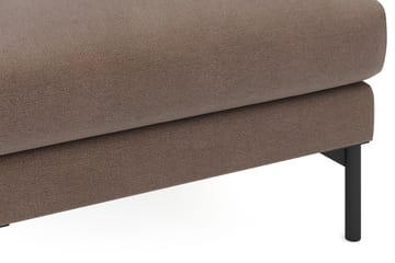 Menard Tyg Fotpall 87 cm Bred - Brun - Möbler - Vardagsrum - Stolar & sittmöbler - Pallar - Fotpall