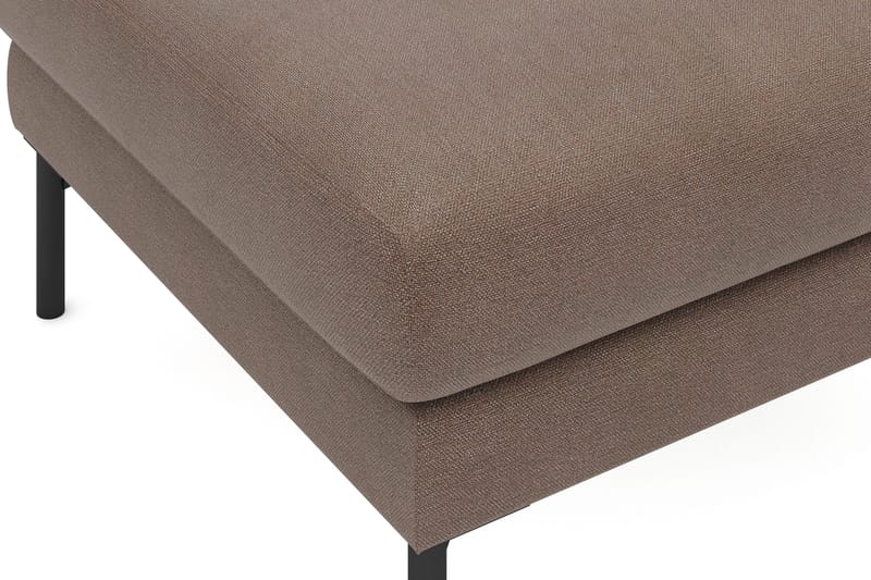 Menard Tyg Fotpall 87 cm Bred - Brun - Möbler - Vardagsrum - Stolar & sittmöbler - Pallar - Fotpall