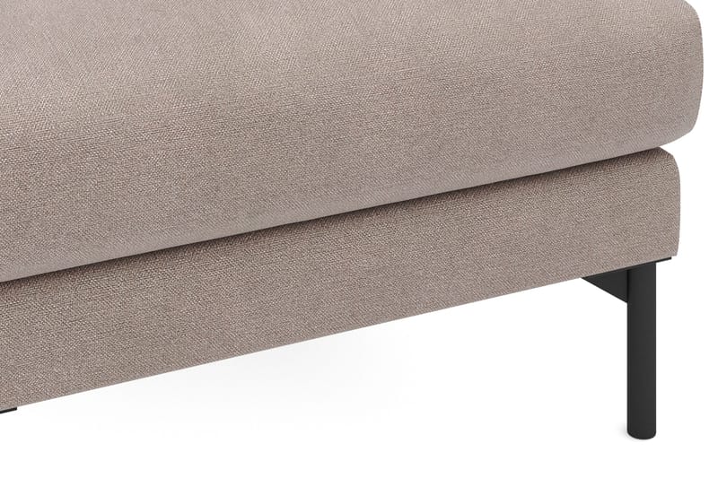 Menard Tyg Fotpall 87 cm Bred - Brun - Möbler - Vardagsrum - Stolar & sittmöbler - Pallar - Fotpall