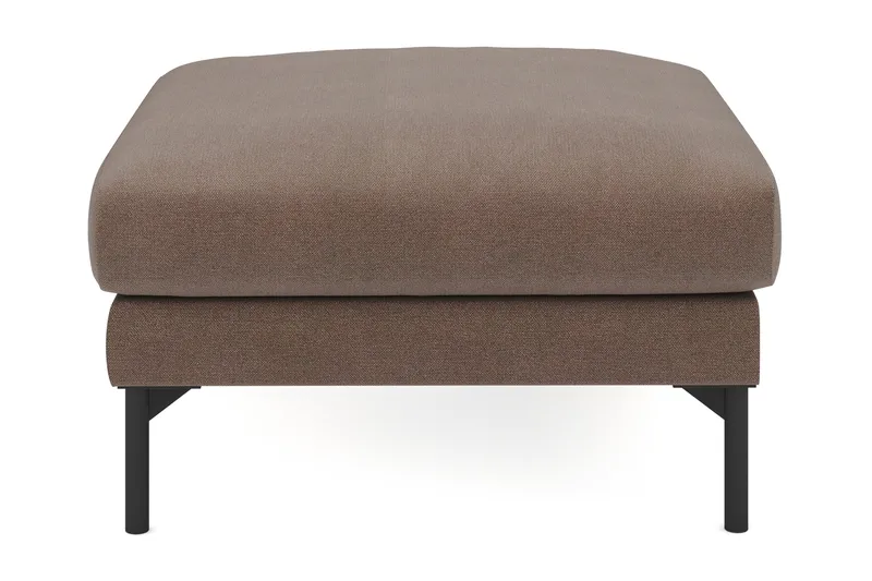 Menard Tyg Fotpall 87 cm Bred, Brun