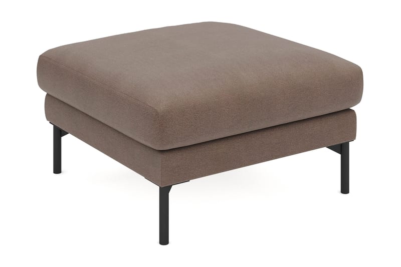 Menard Tyg Fotpall 87 cm Bred - Brun - Möbler - Vardagsrum - Stolar & sittmöbler - Pallar - Fotpall