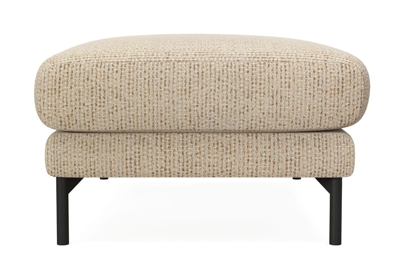 Menard Premium Fotpall i Chenille - Beige - Möbler - Vardagsrum - Stolar & sittmöbler - Pallar - Fotpall