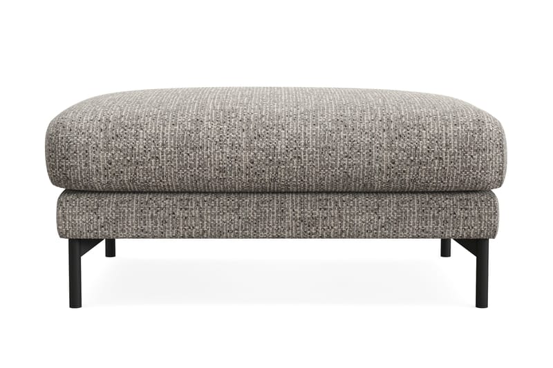 Menard Premium Fotpall i Chenille, Grå