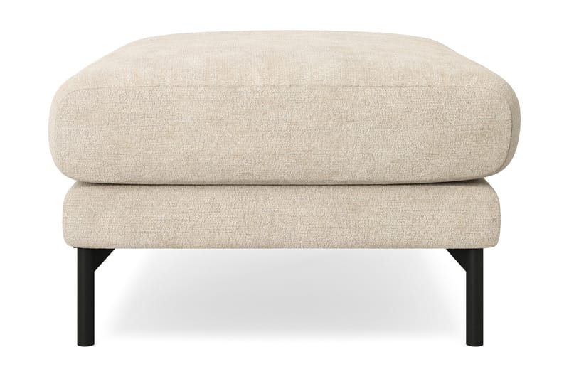 Menard Premium Fotpall i Chenille - Beige - Möbler - Vardagsrum - Stolar & sittmöbler - Pallar - Fotpall