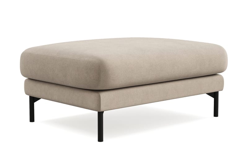 Menard Premium Fotpall i Tyg - Beige - Möbler - Vardagsrum - Stolar & sittmöbler - Pallar - Fotpall