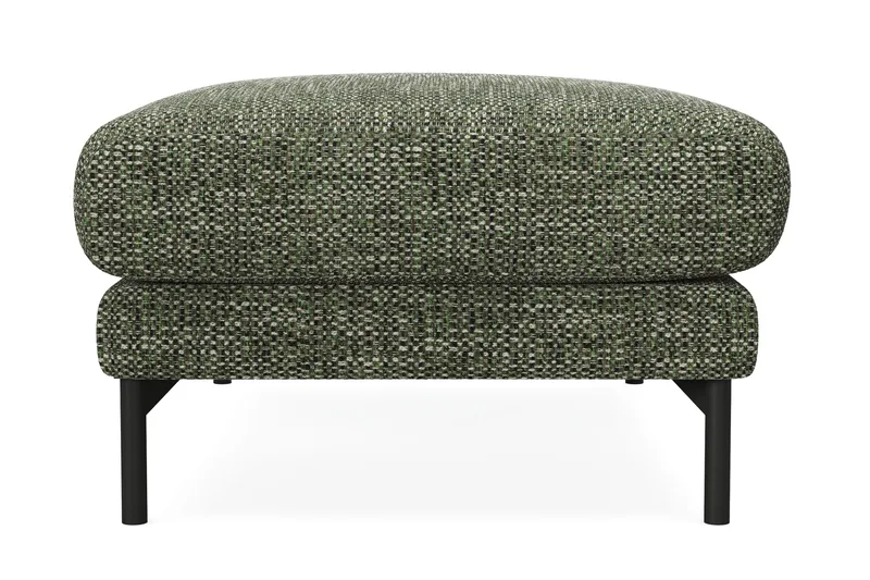 Menard Premium Fotpall i Chenille - Grön - Möbler - Vardagsrum - Stolar & sittmöbler - Pallar - Fotpall