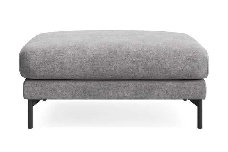 Menard Premium Fotpall i Chenille, Grå