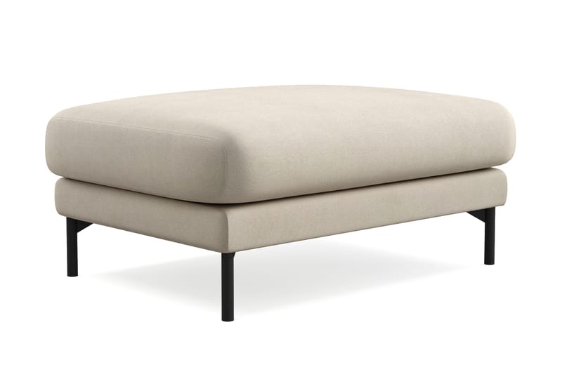 Menard Premium Fotpall i Tyg - Beige - Möbler - Vardagsrum - Stolar & sittmöbler - Pallar - Fotpall