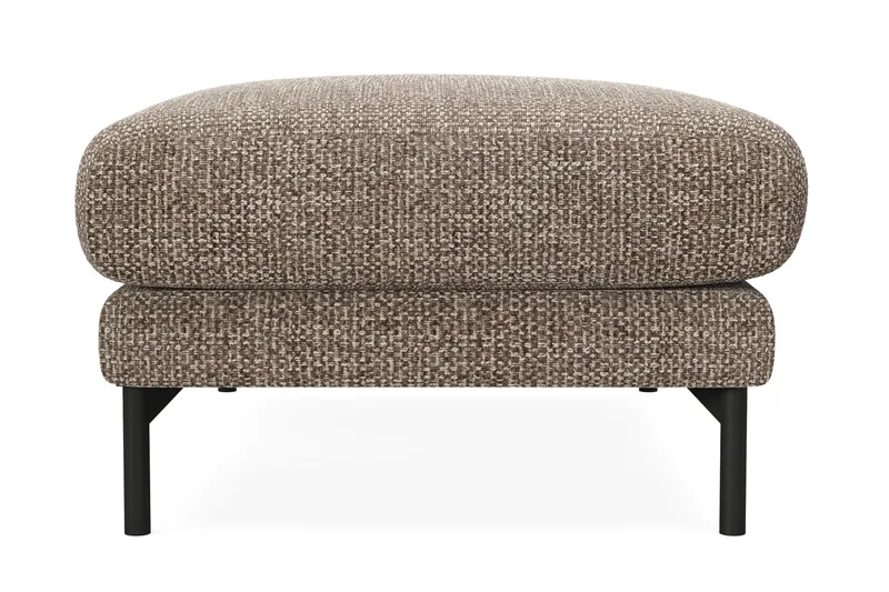 Menard Premium Fotpall i Chenille - Brun - Möbler - Vardagsrum - Stolar & sittmöbler - Pallar - Fotpall